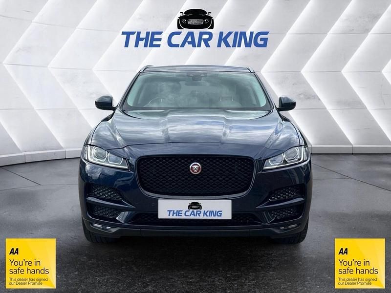 Used Jaguar F-Pace Prestige 180 HP (132 kW) 2017 Blue SUV
