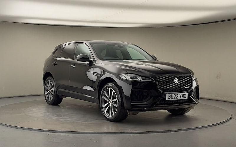 Used Jaguar F-Pace R-Dynamic 204 HP (150 kW) 2022 Santorini black SUV