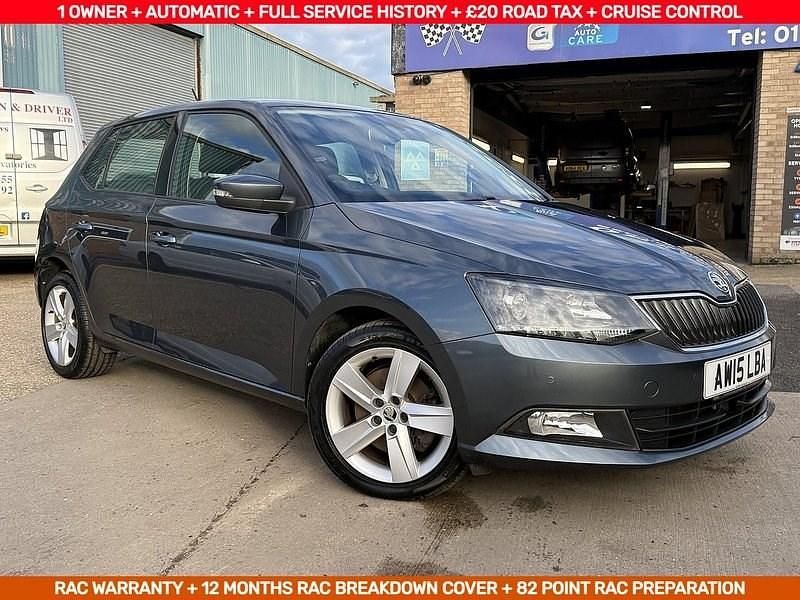 Grey Used 2015 Skoda Fabia SE L Hatchback | £9,695 (A bit pricey) - Image 1/4
