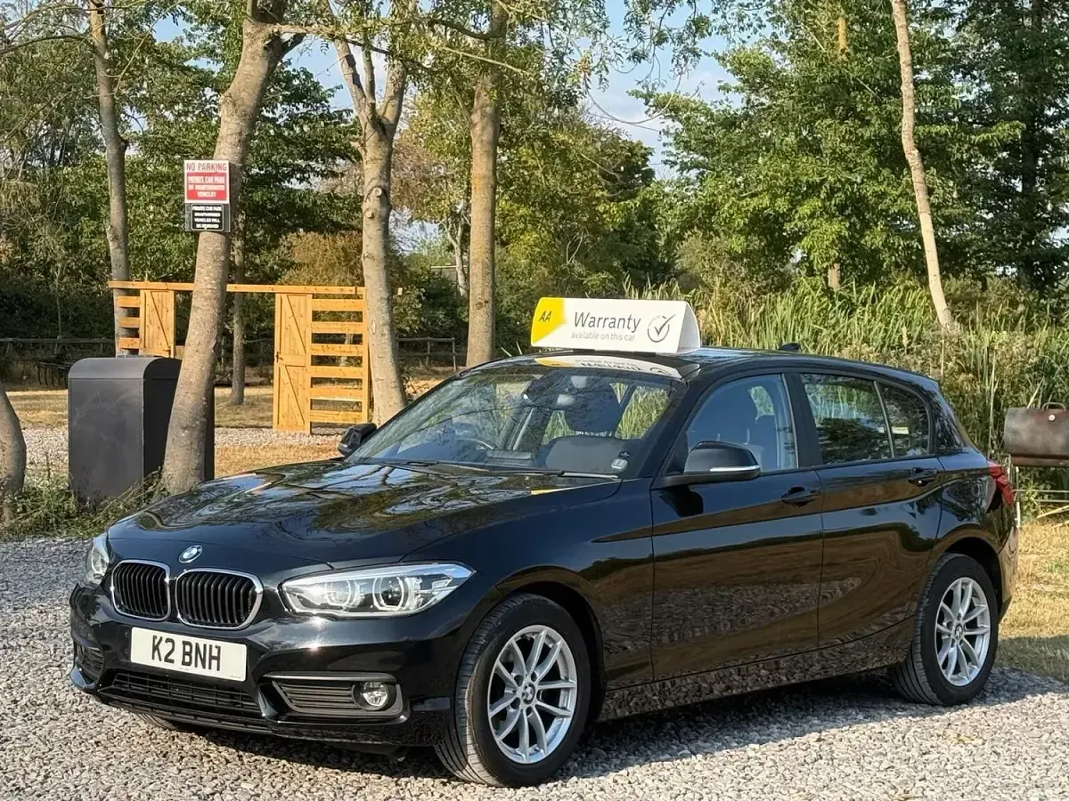 Used BMW 118 Basis 136 HP (100 kW) 2019 Black Hatchback