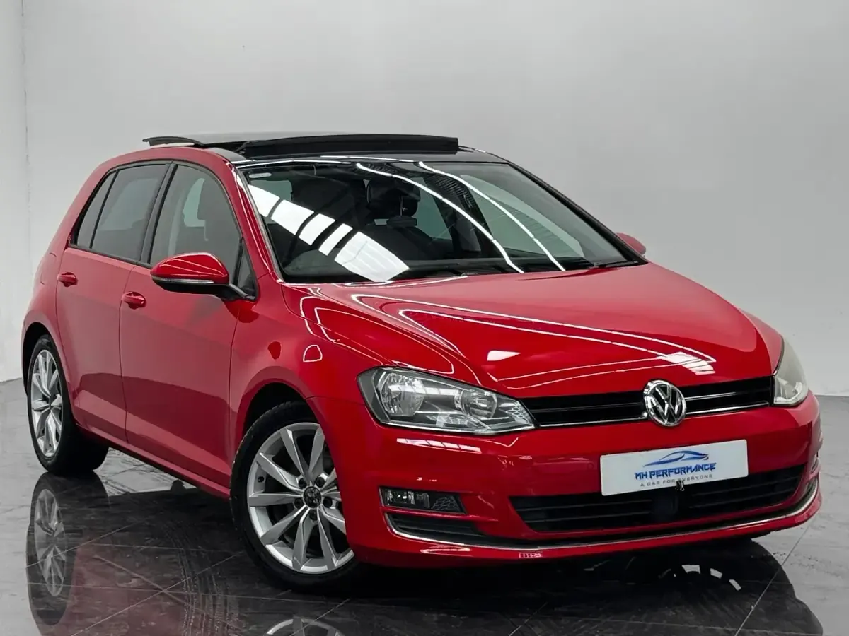 Used VW Golf VII GT 150 HP (110 kW) 2013 Red Hatchback