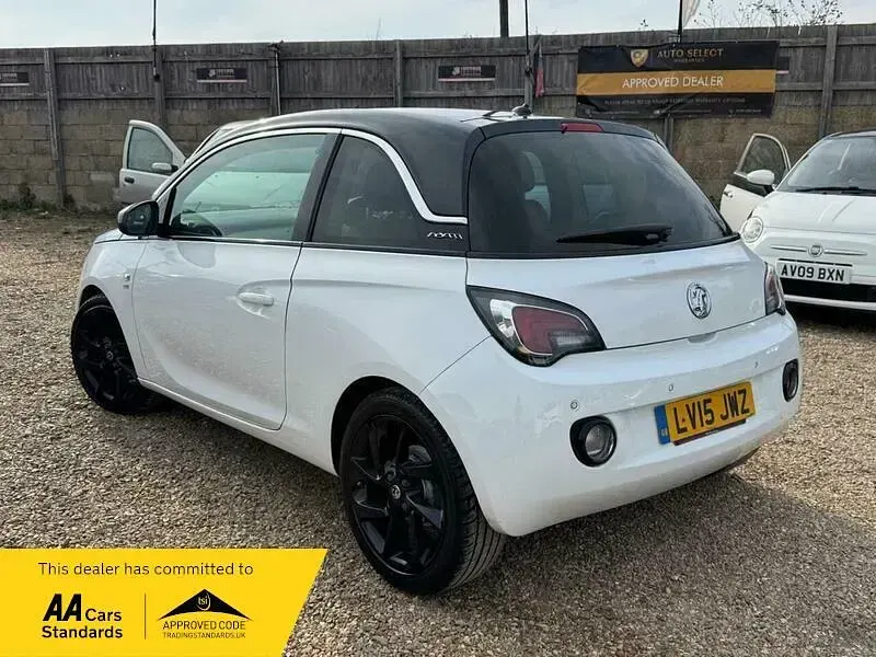 Used Vauxhall Adam Slam 2015 White Hatchback