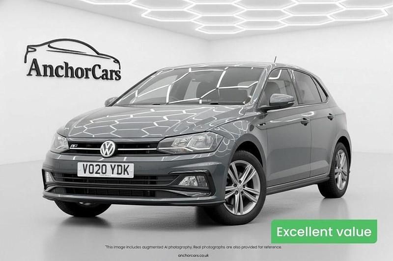 Grey Used 2020 VW Polo R-line Hatchback | £12,199 (Fair price) - Image 1/1