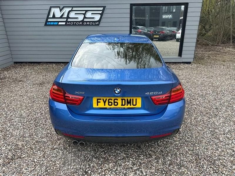Used BMW 420 M Sport 190 HP (139 kW) 2016 Blue Coupe