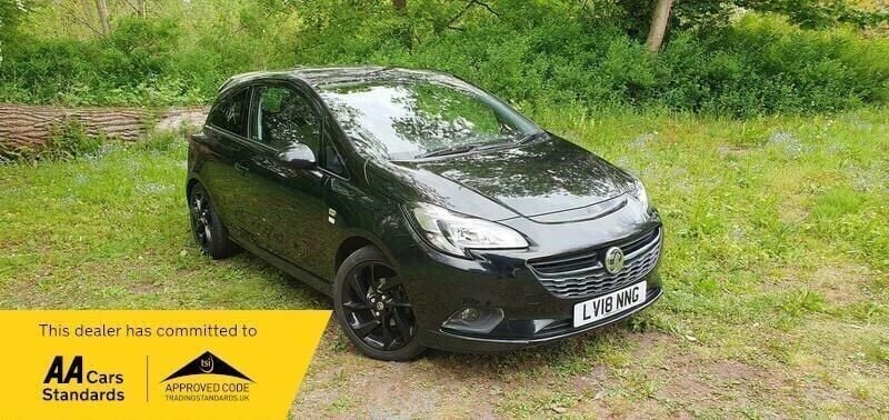 Black Used 2018 Vauxhall Corsa Edition Hatchback | £5,595 (Super price) - Image 1/4