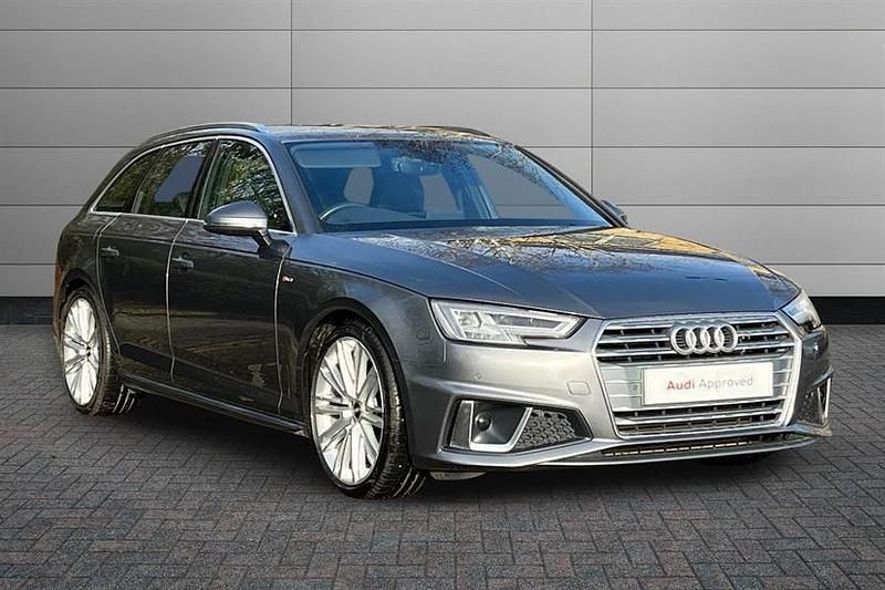 Used Audi A4 S-Line 150 HP (110 kW) 2019 Grey Estate