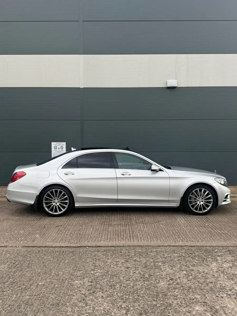 Used Mercedes S350L AMG line 2014 Silver Sedan