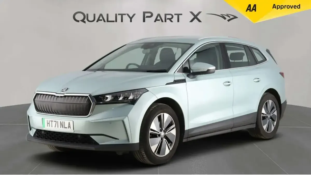 Gebraucht Skoda Enyaq iV 150 kW (204 PS) 2022 Silber SUV
