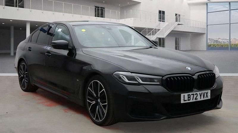 Black Used 2022 BMW 520 M Sport Sedan | £27,299 (Fair price) - Image 1/4