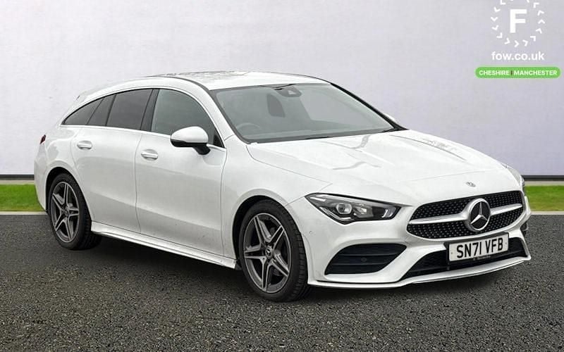 Used 2022 Mercedes CLA180 Shooting Brake AMG line Estate | £18,899 (Fair price) - Image 1/3