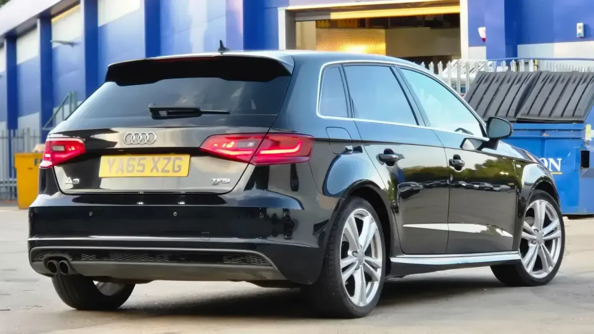 Used Audi A3 Sportback S-Line 2016 Black Hatchback