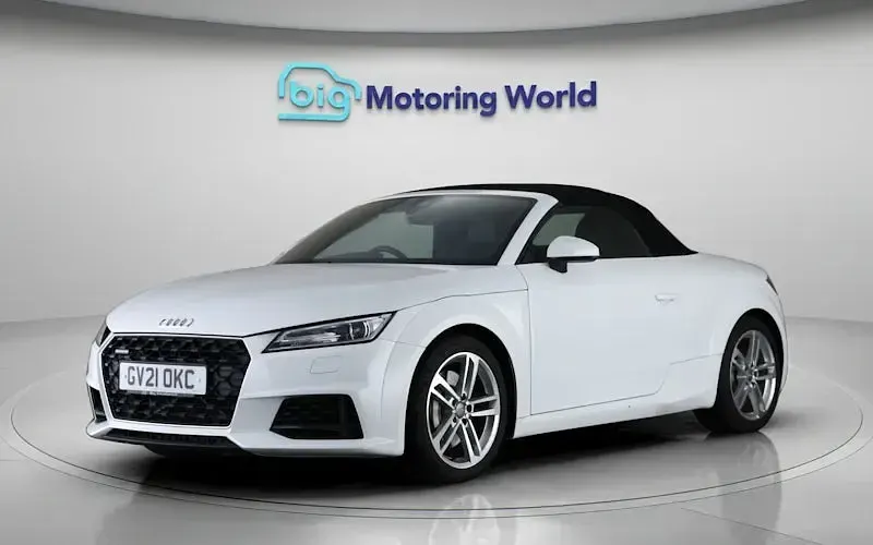 Used Audi TT Roadster Sport 245 HP (180 kW) 2021 White Cabriolet