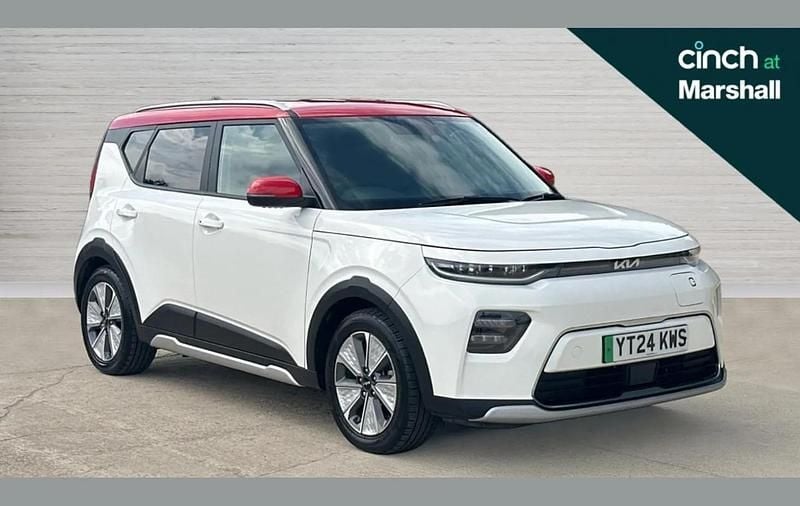 White Used 2024 Kia Soul EV SUV | £20,182 (Expensive) - Image 1/4