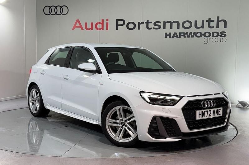 White Used 2022 Audi A1 Sportback S-Line Hatchback | £21,390 (Fair price) - Image 1/4
