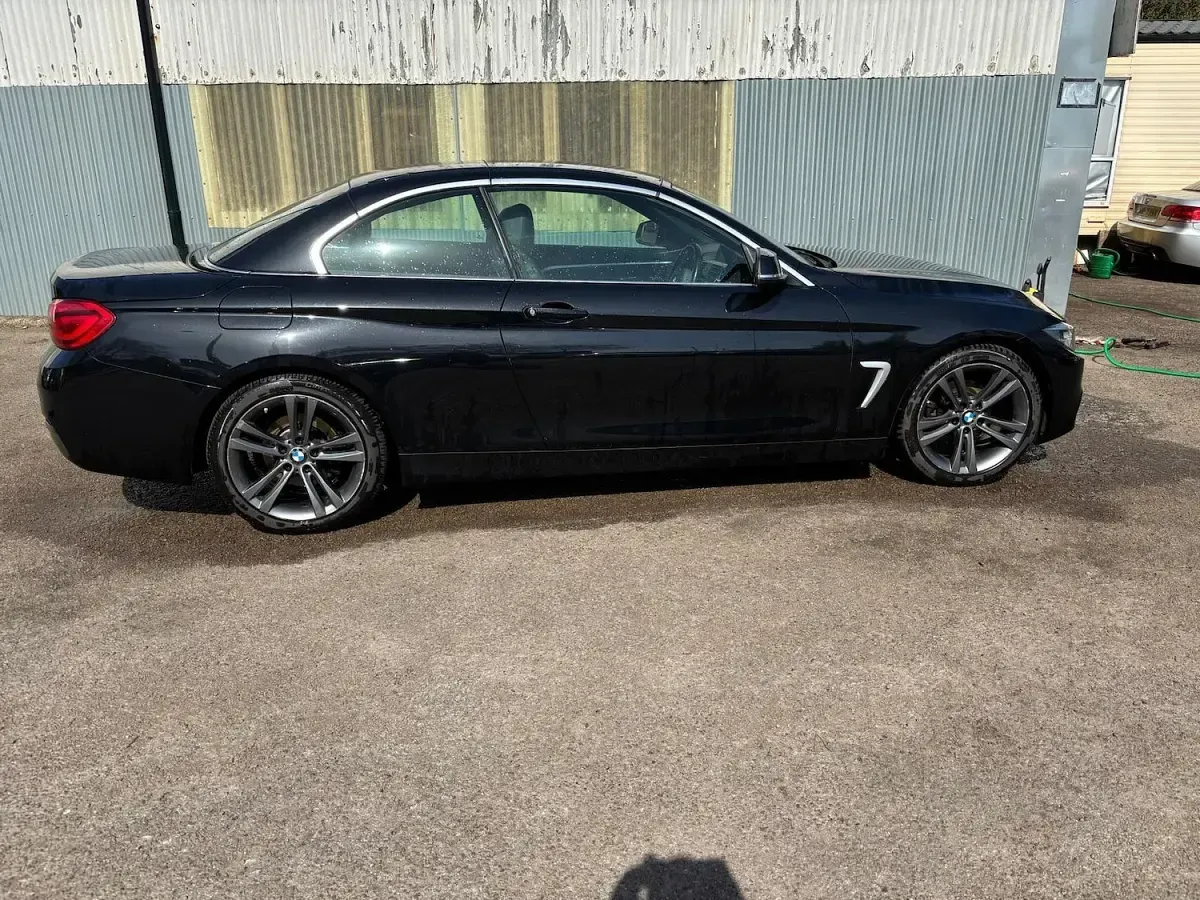 Used BMW 420 Cabriolet Sport Line 2018 Black Cabriolet