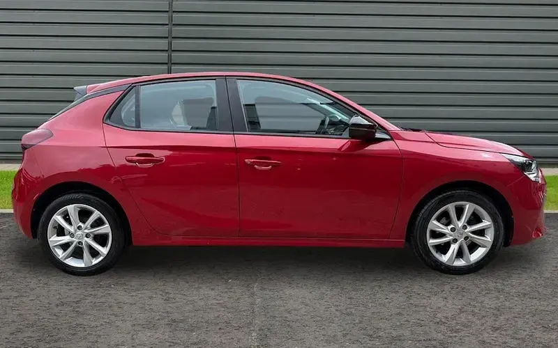 Used Vauxhall Corsa 75 HP (55 kW) 2020 Red Hatchback