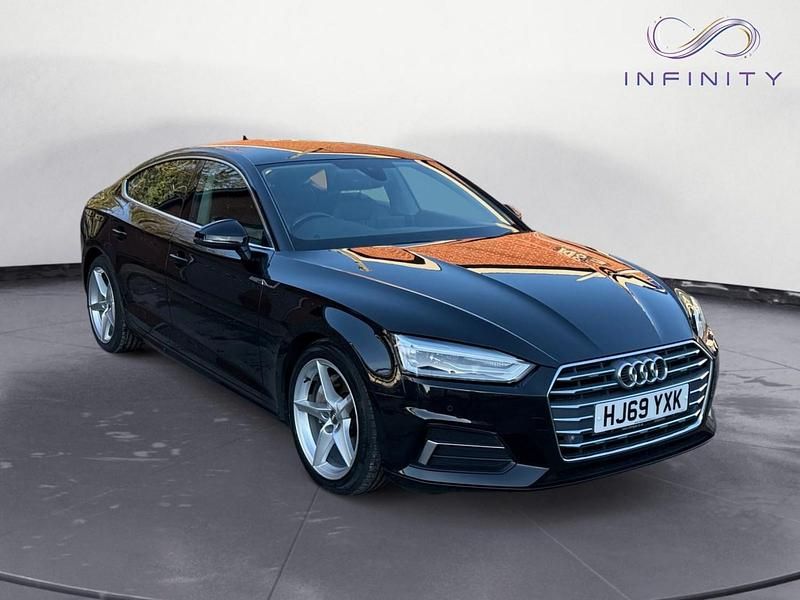 Used Audi A5 Sportback Sport 190 HP (139 kW) 2019 Black Hatchback