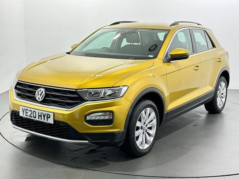 Used VW T-Roc SE 150 HP (110 kW) 2020 Yellow SUV