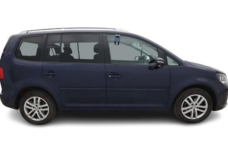 Used VW Touran SE 105 HP (77 kW) 2015 Blue MPV