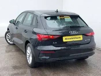 Used Audi A3 110 HP (80 kW) 2024 Black Hatchback