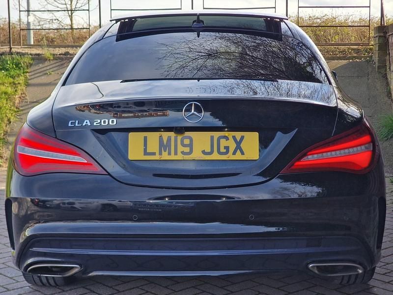 Used Mercedes CLA200 AMG line 2019 Black Sedan