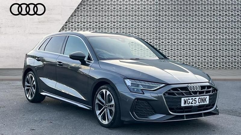 Used Audi A3 S-Line 150 HP (110 kW) 2025 Grey Hatchback