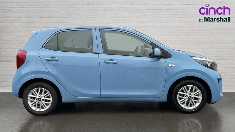 Used Kia Picanto 66 HP (48 kW) 2022 Blue Hatchback