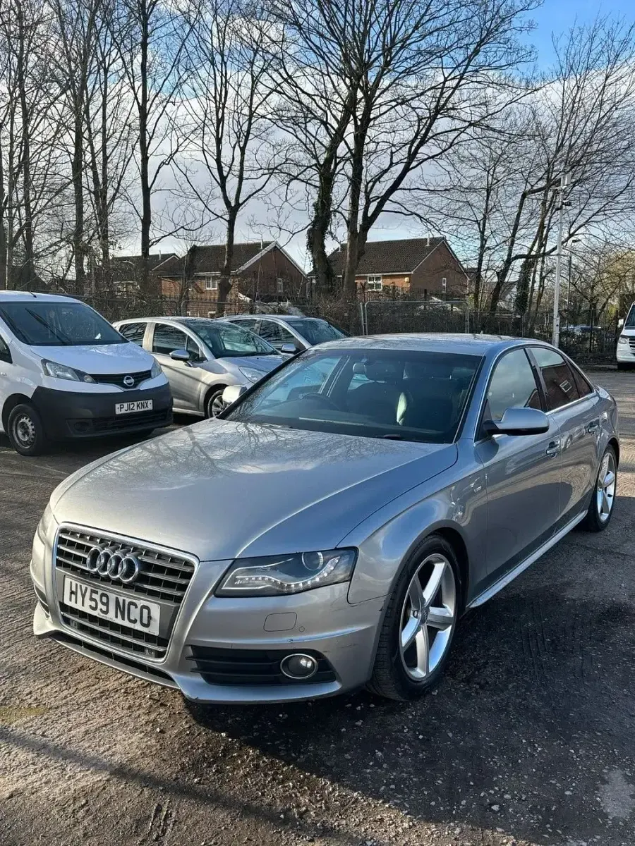 Used Audi A4 S-Line 170 HP (125 kW) 2009 Grey Sedan