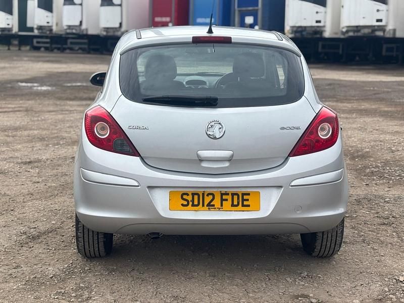 Used Vauxhall Corsa 75 HP (55 kW) 2012 Silver Hatchback