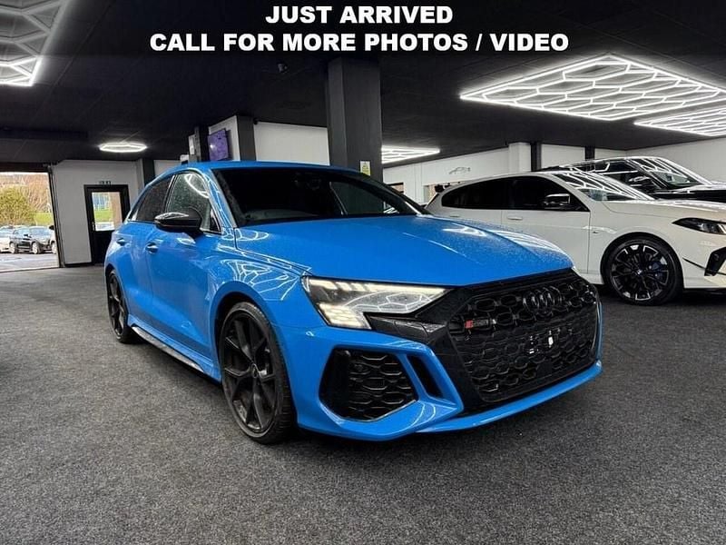 Blue Used 2022 Audi RS3 Business Sedan | £49,995 (Fair price) - Image 1/4
