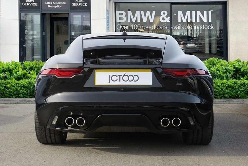 Used Jaguar F-Type R-Dynamic 444 HP (326 kW) 2022 Black Coupe