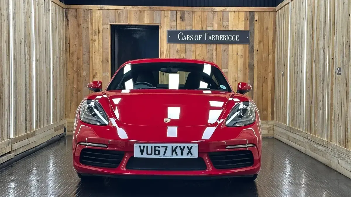 Used Porsche Cayman 2017 Red Coupe