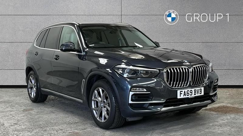 Grey Used 2019 BMW X5 xLine SUV | £34,150 (Good price) - Image 1/4