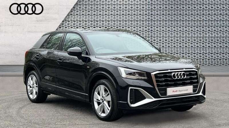 Black Used 2023 Audi Q2 S-Line SUV | £23,118 (Good price) - Image 1/4
