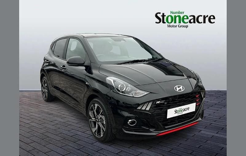 Black New 2025 Hyundai i10 N Line Hatchback | £17,990 (Good price) - Image 1/4