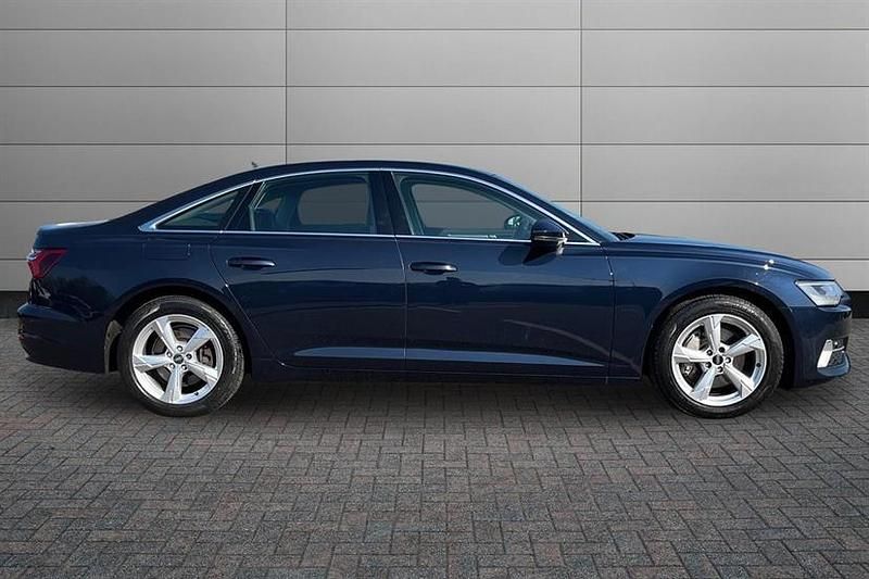 Used Audi A6 Sport 265 HP (194 kW) 2022 Firmament blue Sedan