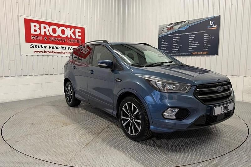 Used Ford Kuga ST-Line 150 HP (110 kW) 2019 Blue SUV