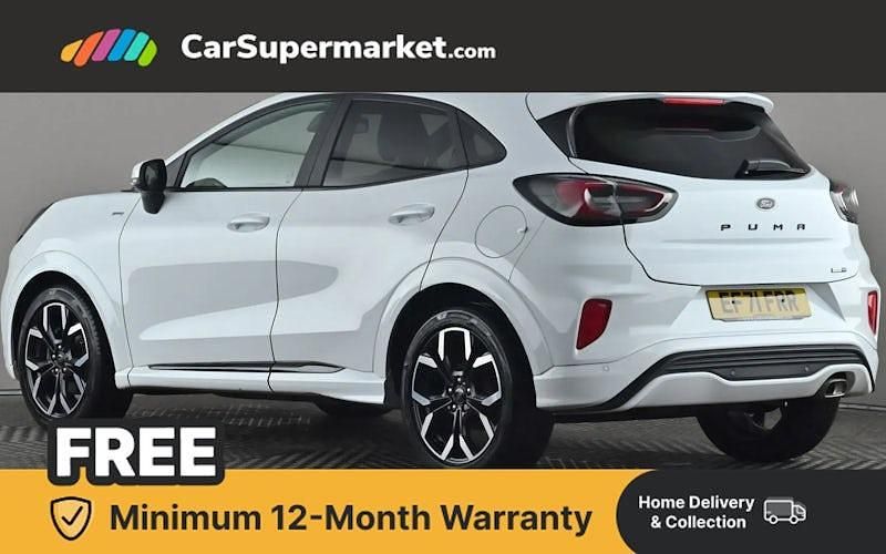 Used Ford Puma ST-Line X 125 HP (91 kW) 2022 White Hatchback