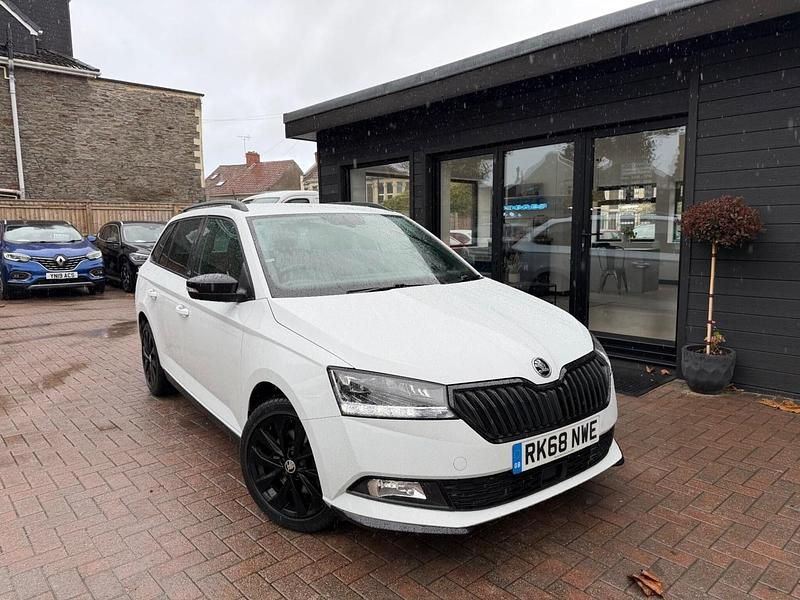 White Used 2018 Skoda Fabia Monte Carlo Estate | £9,250 (Fair price) - Image 1/4