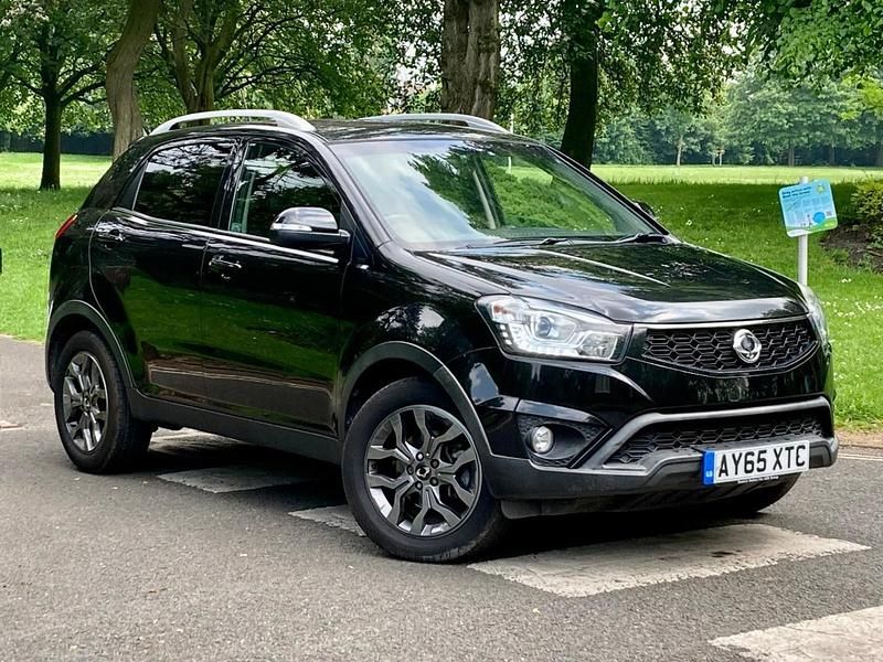 Used Ssangyong (KGM) Korando 2015 Black SUV