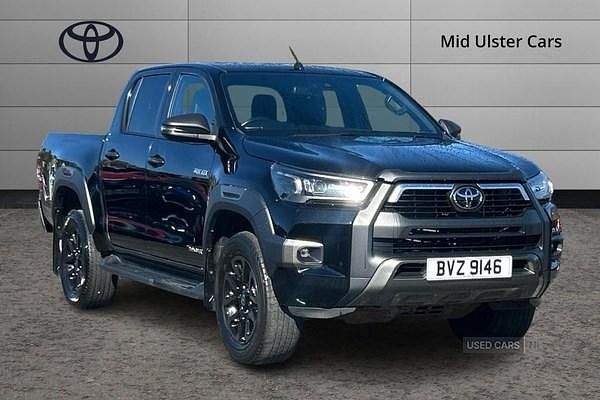 Black Used 2021 Toyota HiLux Pickup | £27,995 (Super price) - Image 1/4