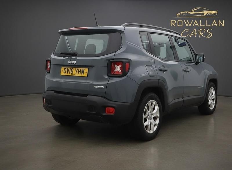 Begagnad Jeep Renegade Longitude 120 HK (88 kW) 2016 Grå SUV