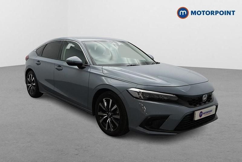 Grey Used 2022 Honda Civic Elegance Hatchback | £21,049 (Good price) - Image 1/4