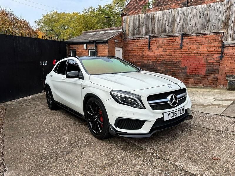 White Used 2016 Mercedes GLA45 AMG SUV | £15,990 (Fair price) - Image 1/4