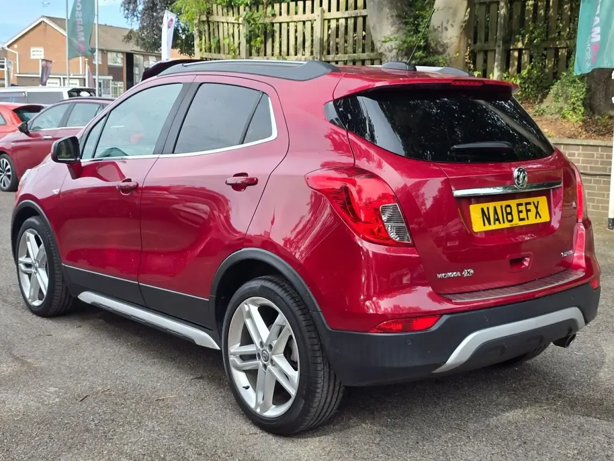 Used Vauxhall Mokka X Ultimate 152 HP (111 kW) 2018 Red SUV