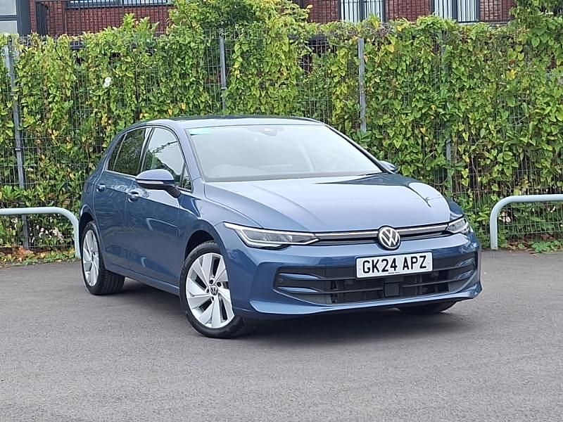 Blue Used 2024 VW Golf VIII Match Hatchback | £21,998 (Fair price) - Image 1/4