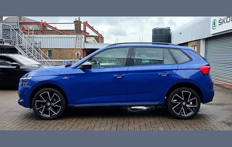 Used Skoda Kamiq Monte Carlo 115 HP (84 kW) 2023 Blue SUV