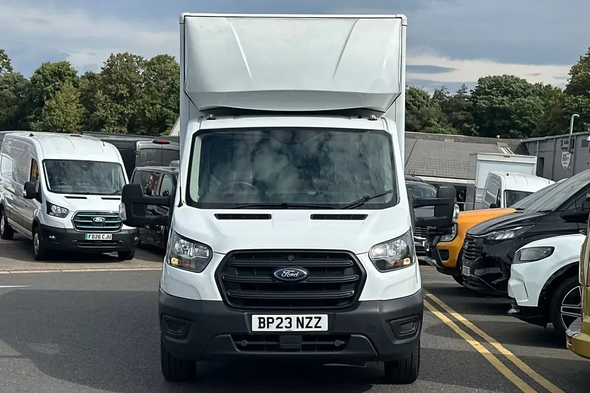 Used Ford Transit 130 HP (95 kW) 2023 Frozen white (solid colour) Van