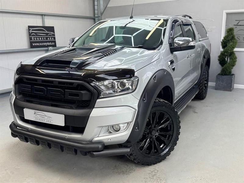 Silver Used 2017 Ford Ranger Limited Pickup | £22,990 - Image 1/4