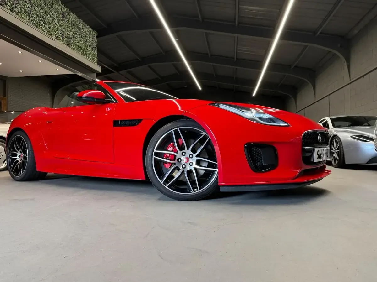 Used Jaguar F-Type Chequered Flag 2016 Red Coupe
